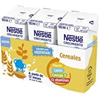 Nestlé Junior Junior Crecimiento 1 + Cereales A Partir De 1 Año 4500 g - Pack de 24 bricks de 180 ml